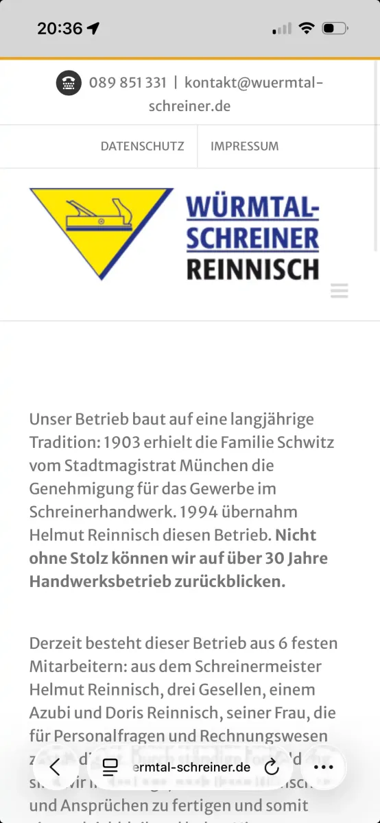 BETRIEB-–-WUeRMTAL-SCHREINER-REINNISCH-mobile-Ansicht