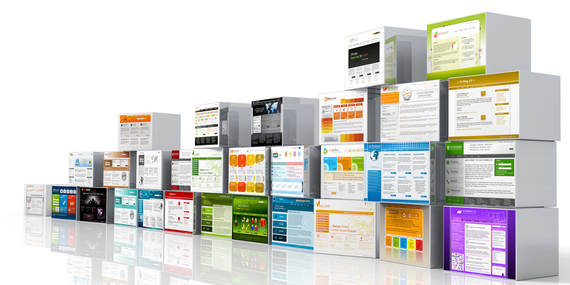 Webbaukasten, Baukasten, Website, Webseite