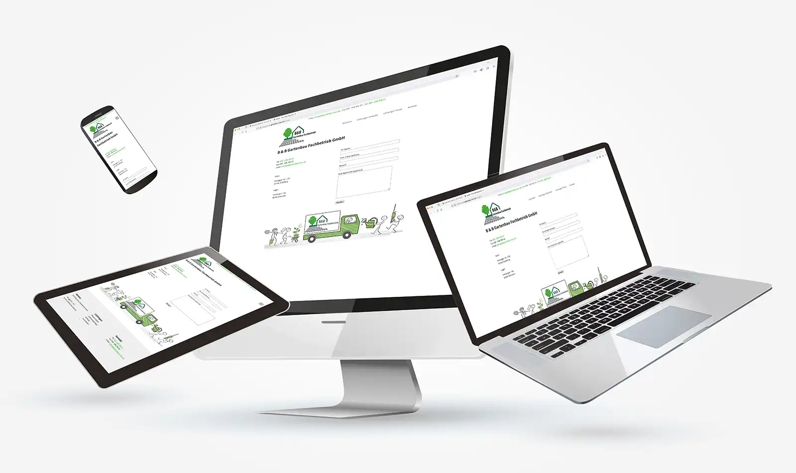 Responsive Webdesign für Handwerker